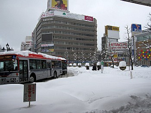 26年振りの大雪に見舞われた新潟市