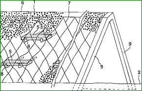 第１実施形態の緑化防音壁を示す斜視図