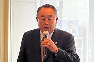 献杯挨拶 伊藤理事(㈱伊藤組会長)