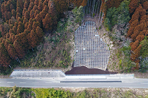 松尾湯の原線河川等災害復旧工事 完工