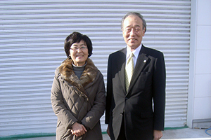 西歸浦市の玄乙生市長と原社長